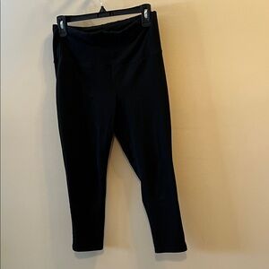 Black Cropped Leggings RBX Size M